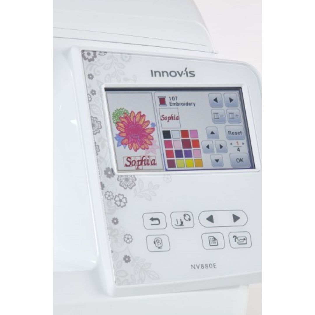 Brother Innovis NV880E Macchina Ricamatrice con 5 Anni di Garanzia chiedi il tuo Codice Sconto!