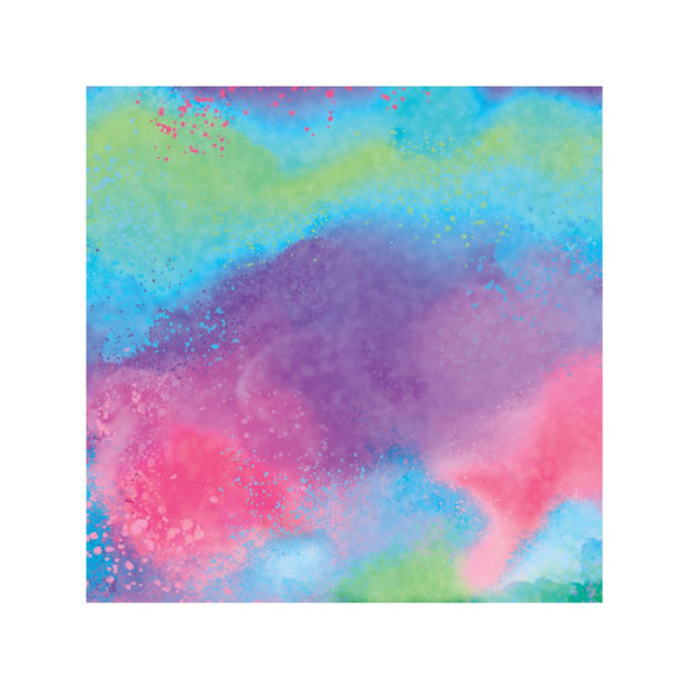 Cricut 2008770 2 fogli di infusible ink rosa/fantasia acquerello