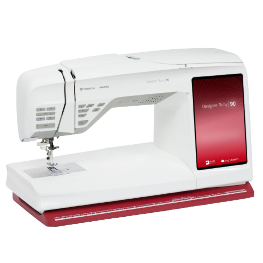 Husqvarna Viking Designer Ruby 90 Macchina da cucire e ricamare con Software Platinum