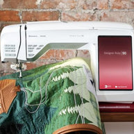 Husqvarna Viking Designer Ruby 90 Macchina da cucire e ricamare con Software Platinum