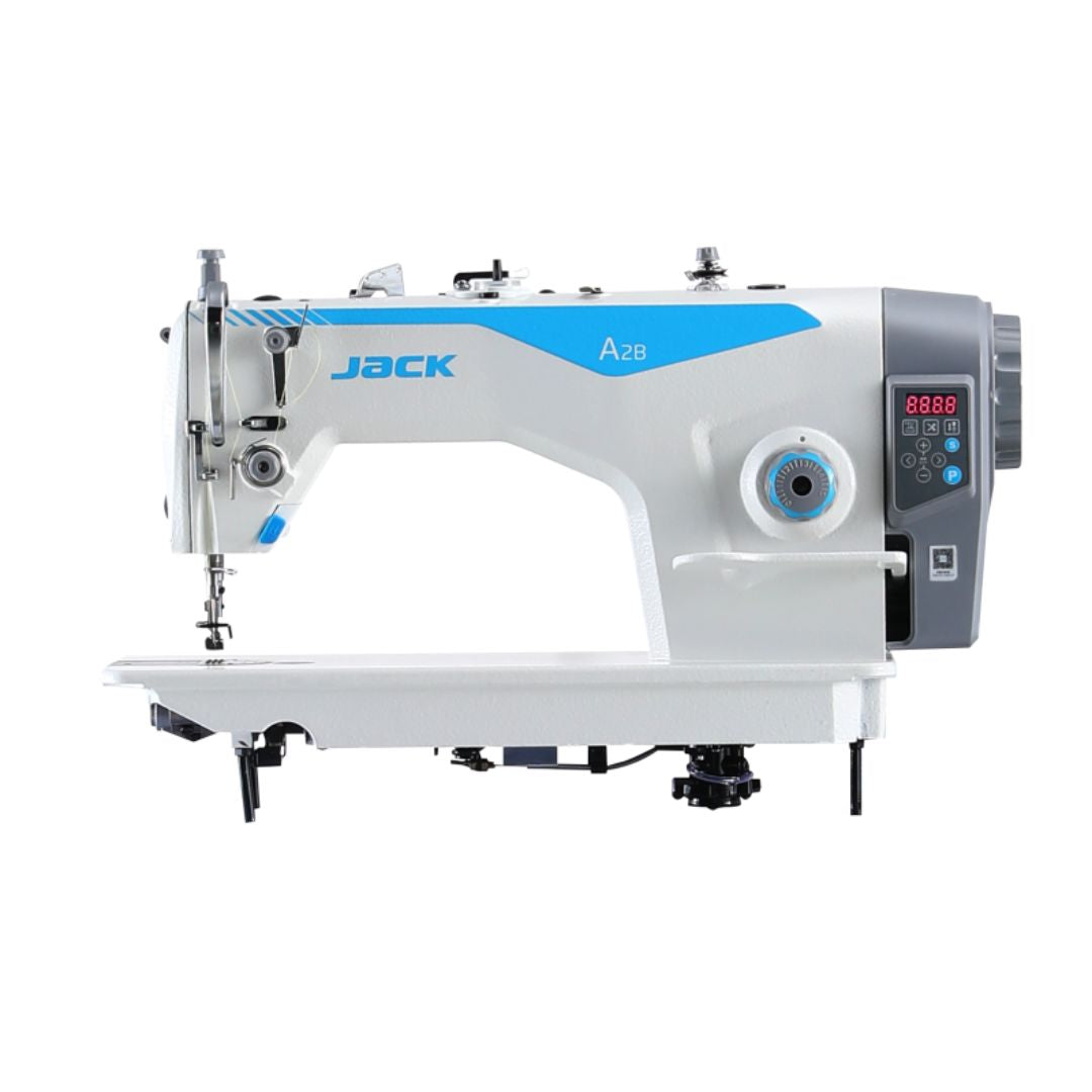 Jack A2B Macchina da cucire Industriale con Rasafilo e Tavolo