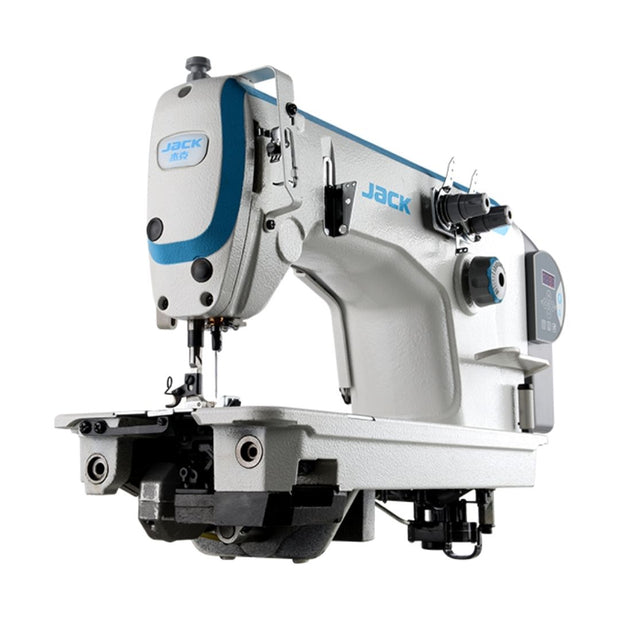 Jack 8558GWZ Macchina lineare a punto catenella completa di Tavolo
