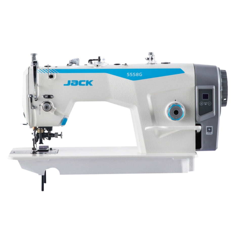 Jack 5558G Macchina Lineare con Coltello Rifilatore e Bordatore