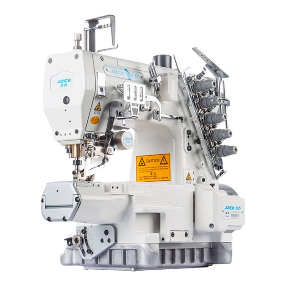 Jack 8787 Macchina 3 aghi punto copertura a Braccio