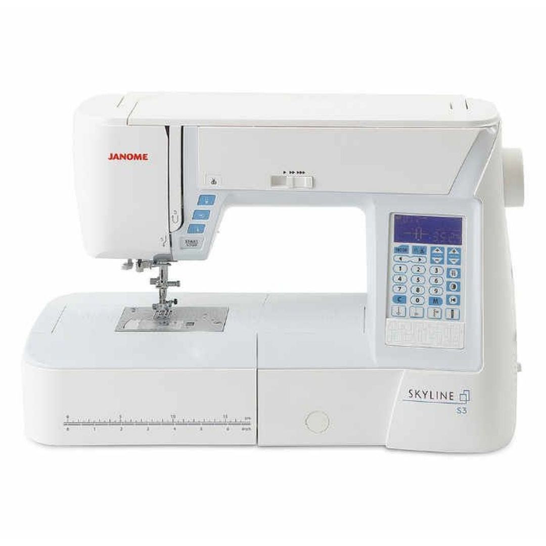 Janome SKYLINE S3 Quilt Macchina per cucire con 5 Anni di Garanzia