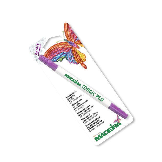 Penna evanescente per tessuti