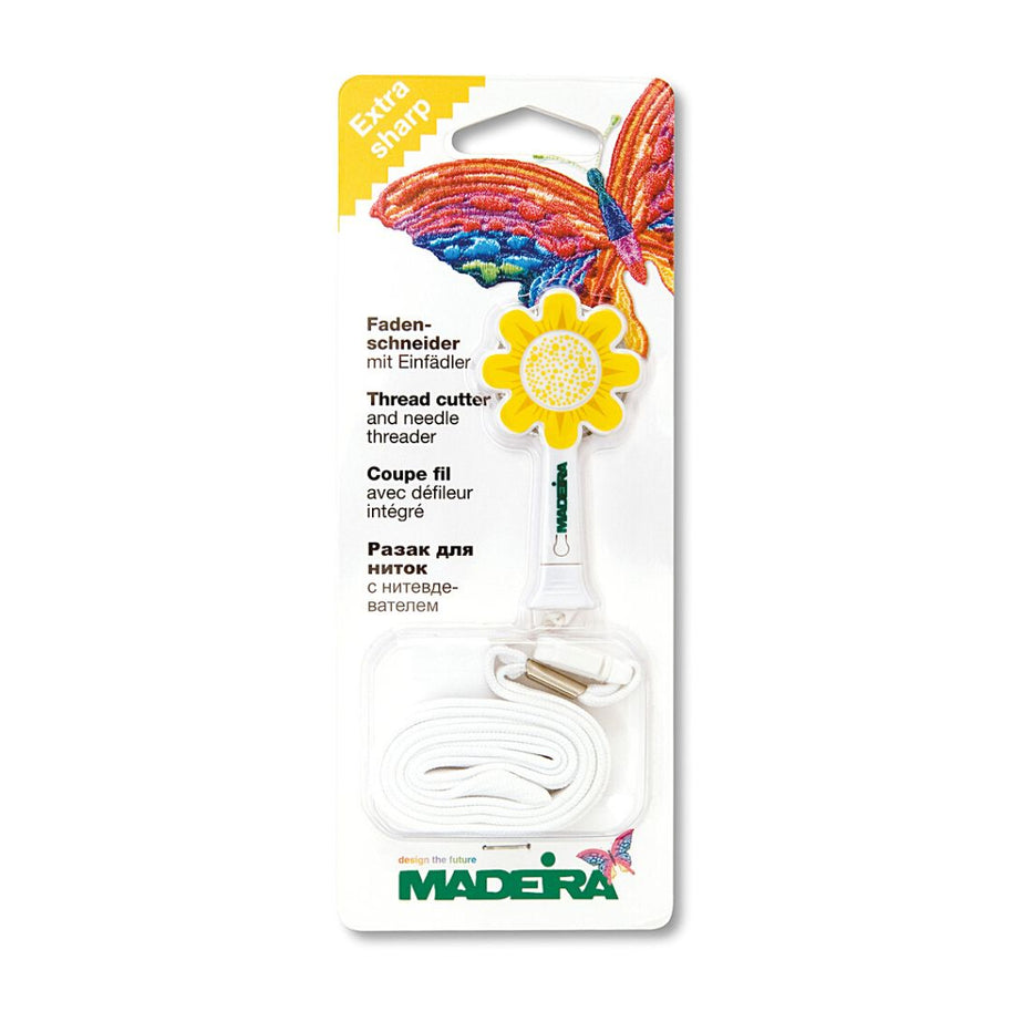 Madeira 9473 taglia filo con infila ago a margherita