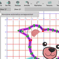 Necchi Software DRAWings XII CREATIVE editor nodi