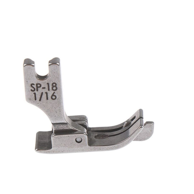 Piedino guida laterale destra a 2 mm per macchina industriale