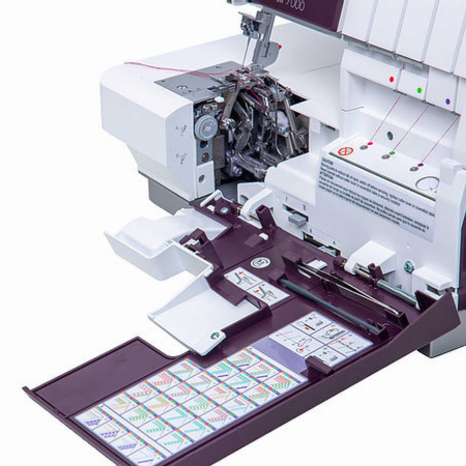 Pfaff Admire air 7000 Tagliacuci con Punto di copertura ed infilatura ad aria