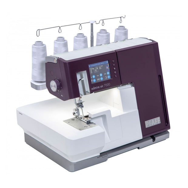 Pfaff Admire air 7000 Tagliacuci con Punto di copertura ed infilatura ad aria