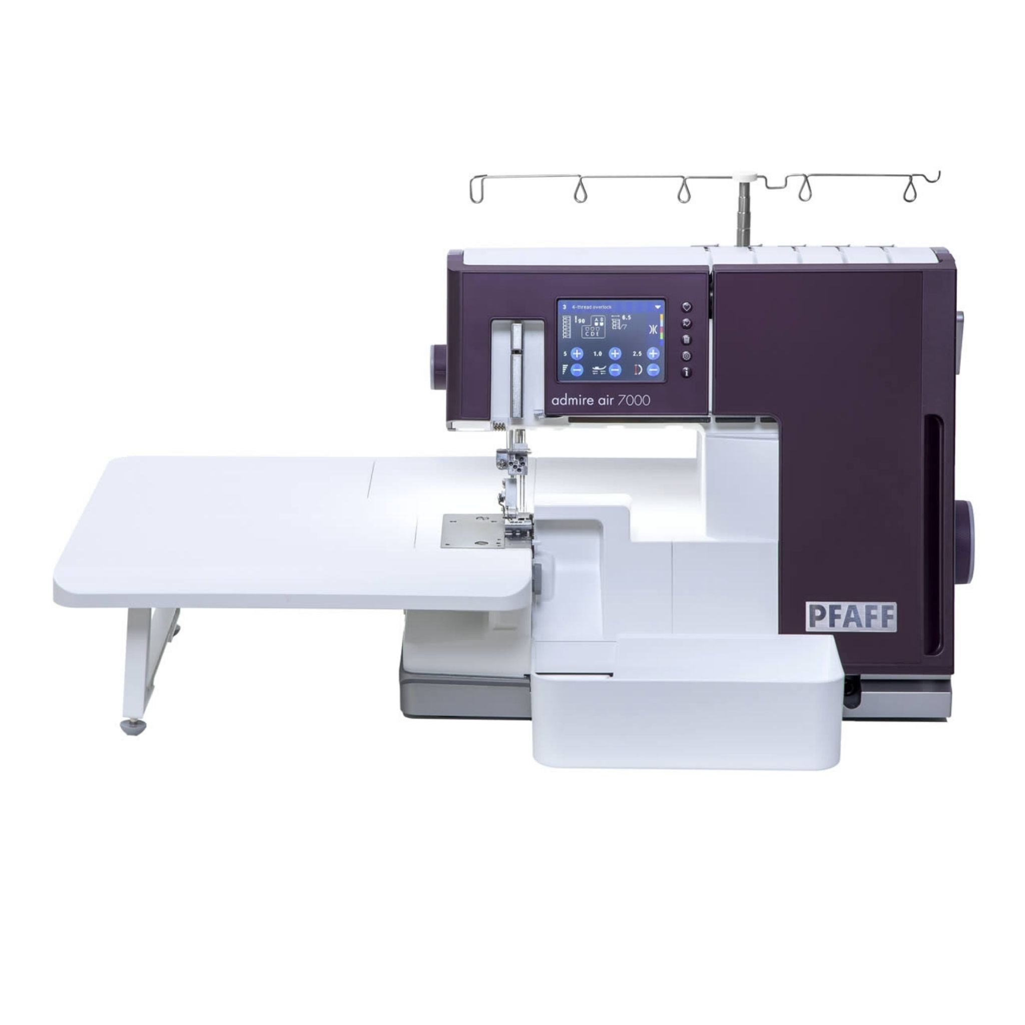 Pfaff Admire air 7000 Tagliacuci con Punto di copertura ed infilatura ad aria
