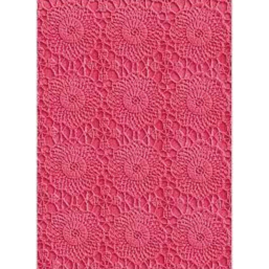 Fustella Sizzix Sizzix 3-D Cartella da embossing 665915 Crochet Mandala