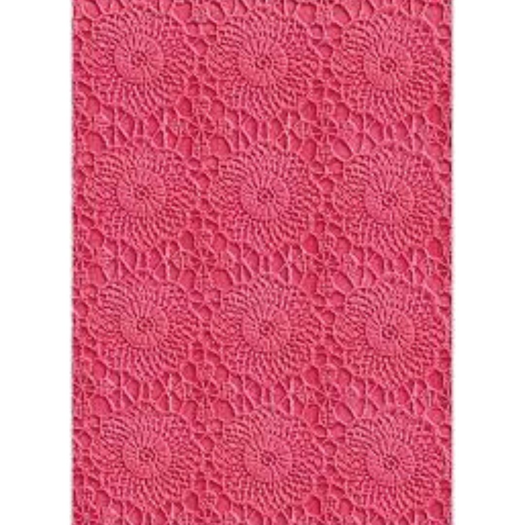 Fustella Sizzix Sizzix 3-D Cartella da embossing 665915 Crochet Mandala