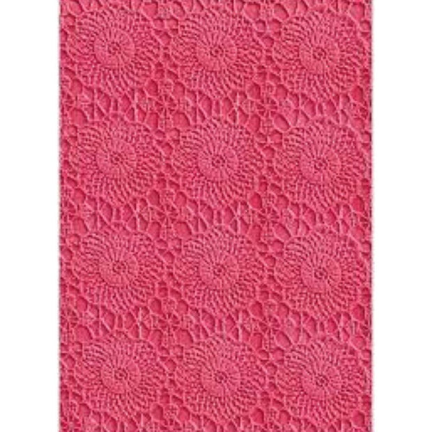 Fustella Sizzix Sizzix 3-D Cartella da embossing 665915 Crochet Mandala