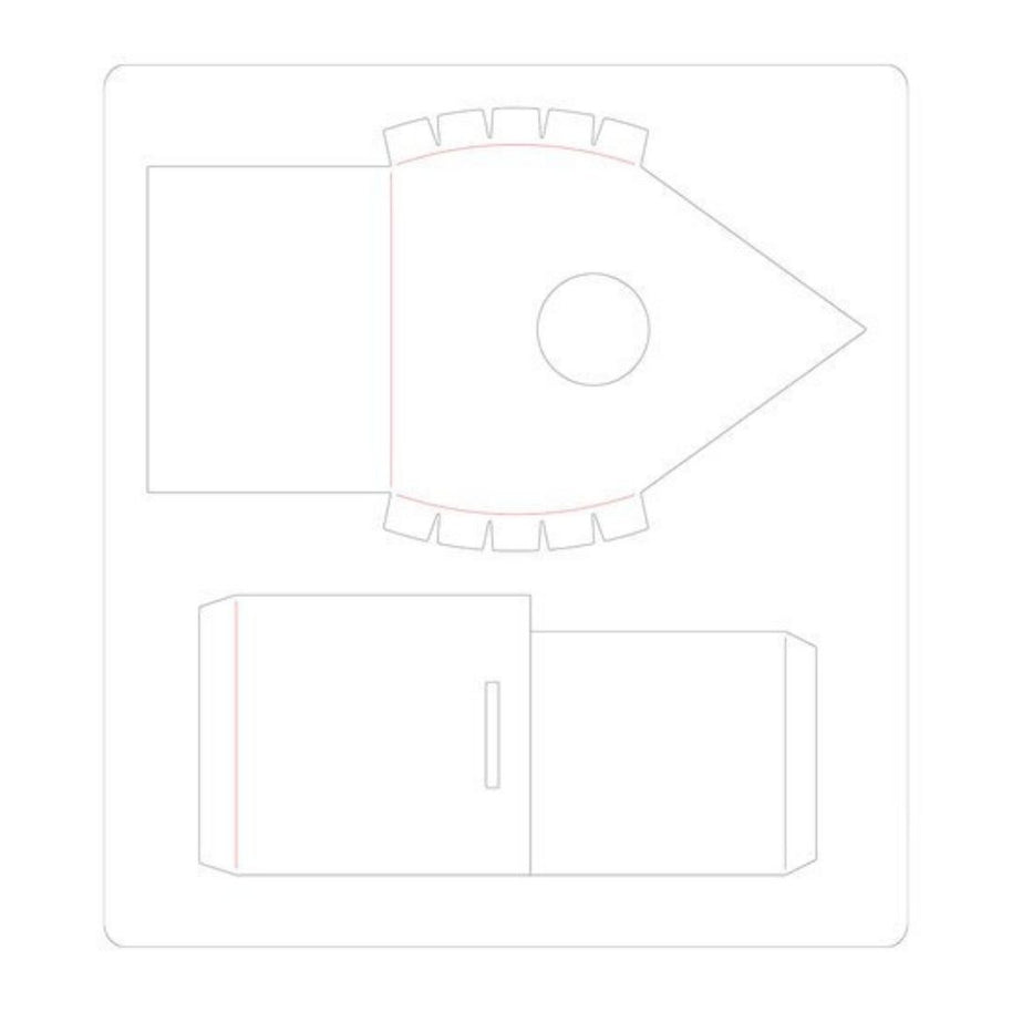 Fustella BigZ Sizzix 665194 Casetta per uccelli