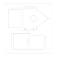 Fustella BigZ Sizzix 665194 Casetta per uccelli