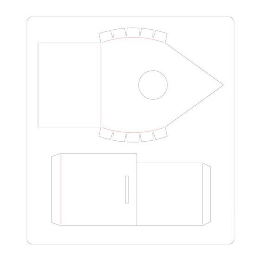 Fustella BigZ Sizzix 665194 Casetta per uccelli