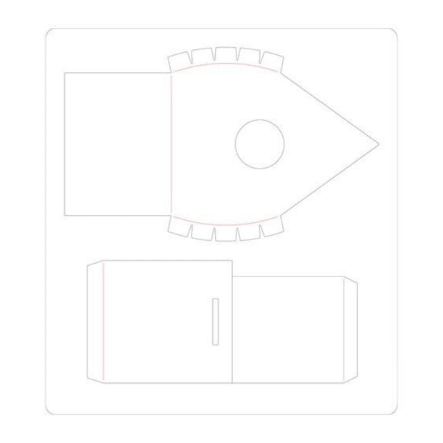 Fustella BigZ Sizzix 665194 Casetta per uccelli