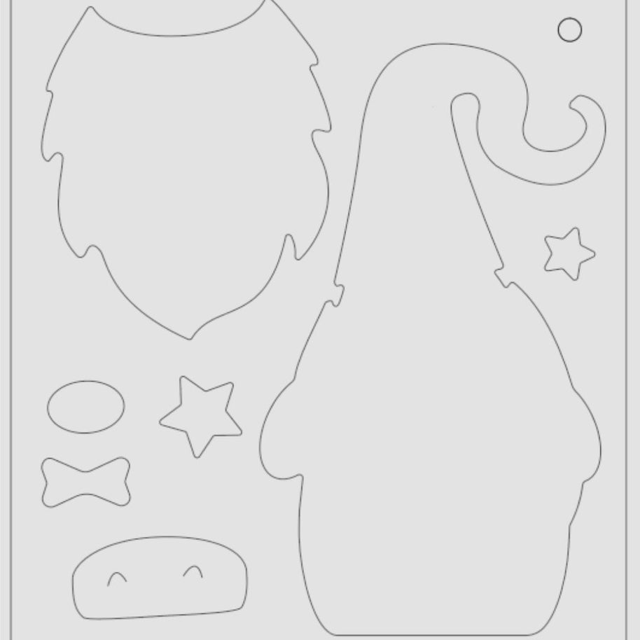 Fustella BigZ Sizzix 663233 Gnomo natalizio