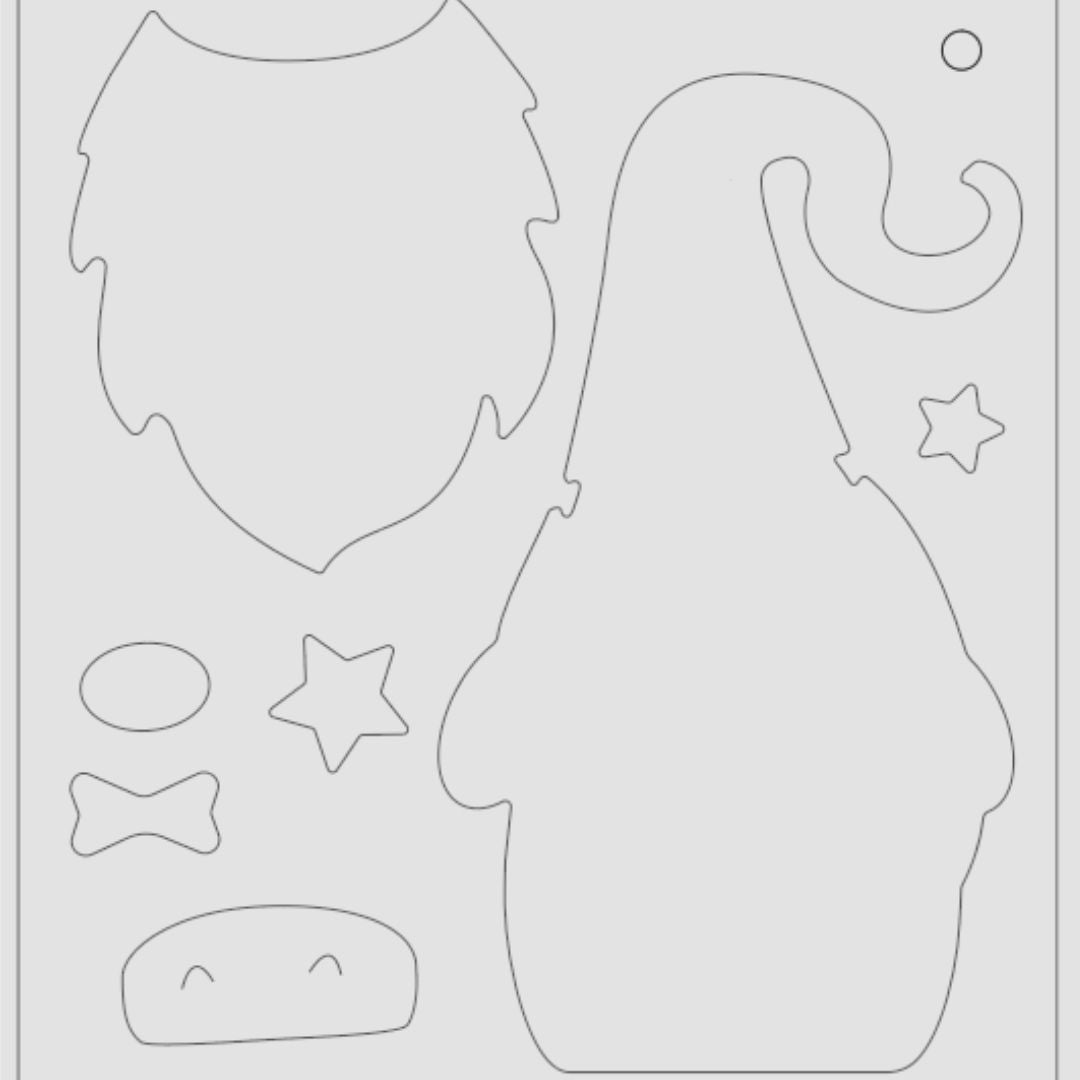 Fustella BigZ Sizzix 663233 Gnomo natalizio