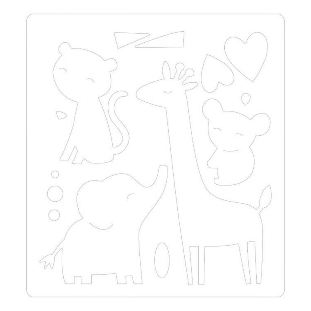 Fustella Sizzix Bigz Big Shot amici dello zoo 663863