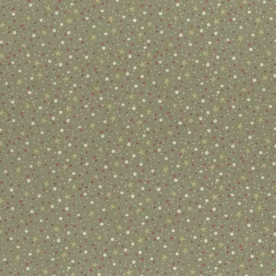 Tessuto in Cotone Americano micro stelline fantasia country