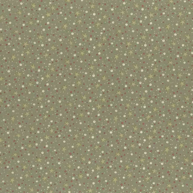 Tessuto in Cotone Americano micro stelline fantasia country