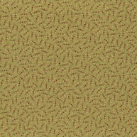 Tessuto in Cotone Americano micro fantasia country fiorellini bordeaux