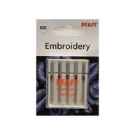 Aghi Pfaff per ricamo assortiti n° 75/90