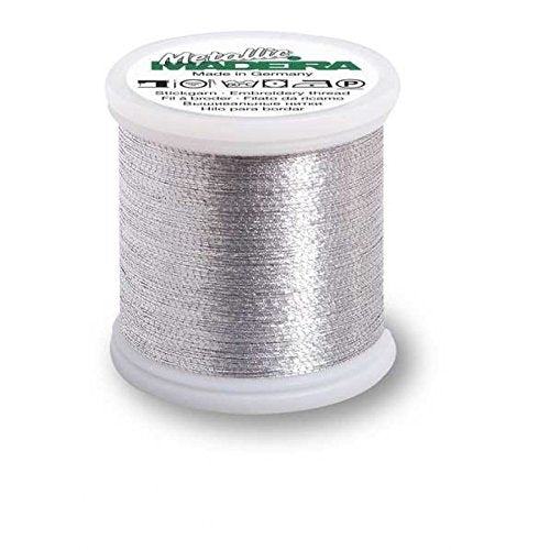 Filo da Ricamo Madeira Metallico Silver