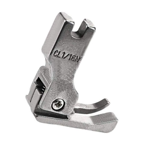 Piedino compensativo sinistro cucitura a 1,60mm per macchina industriale