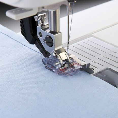 Pfaff Piedino trasparente per la guida  adestra 6 mm