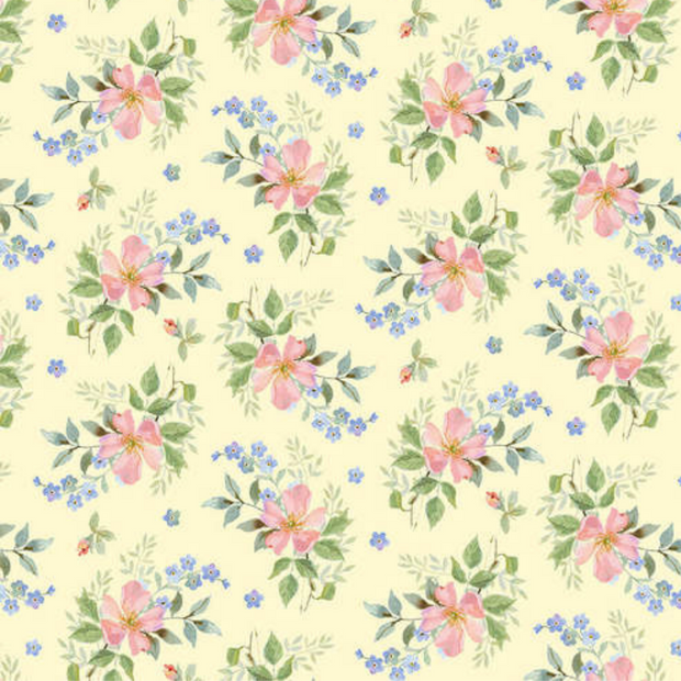 Tessuto di Cotone Americano Fantasia