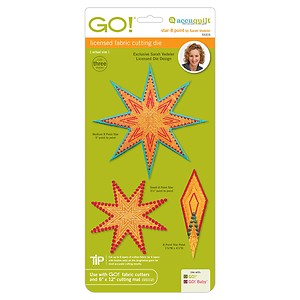 ACCUQUILT SAGOMA DISEGNO STELLA A 8 PUNTE 55315 PER CUT MAKER GO