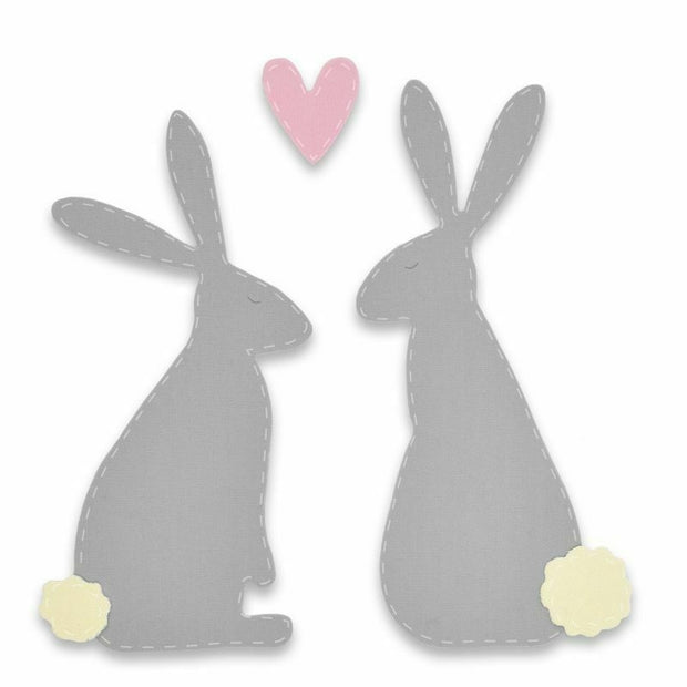 Fustella Sizzix BigZ 663305 Best Bunnies