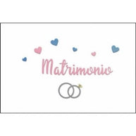 Fustella Sizzix Thinlits 662626 Matrimonio