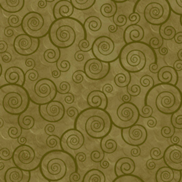 Tessuto fantasia swirl verde oliva